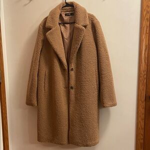 Ralph Lauren Brown Teddy Trench Coat